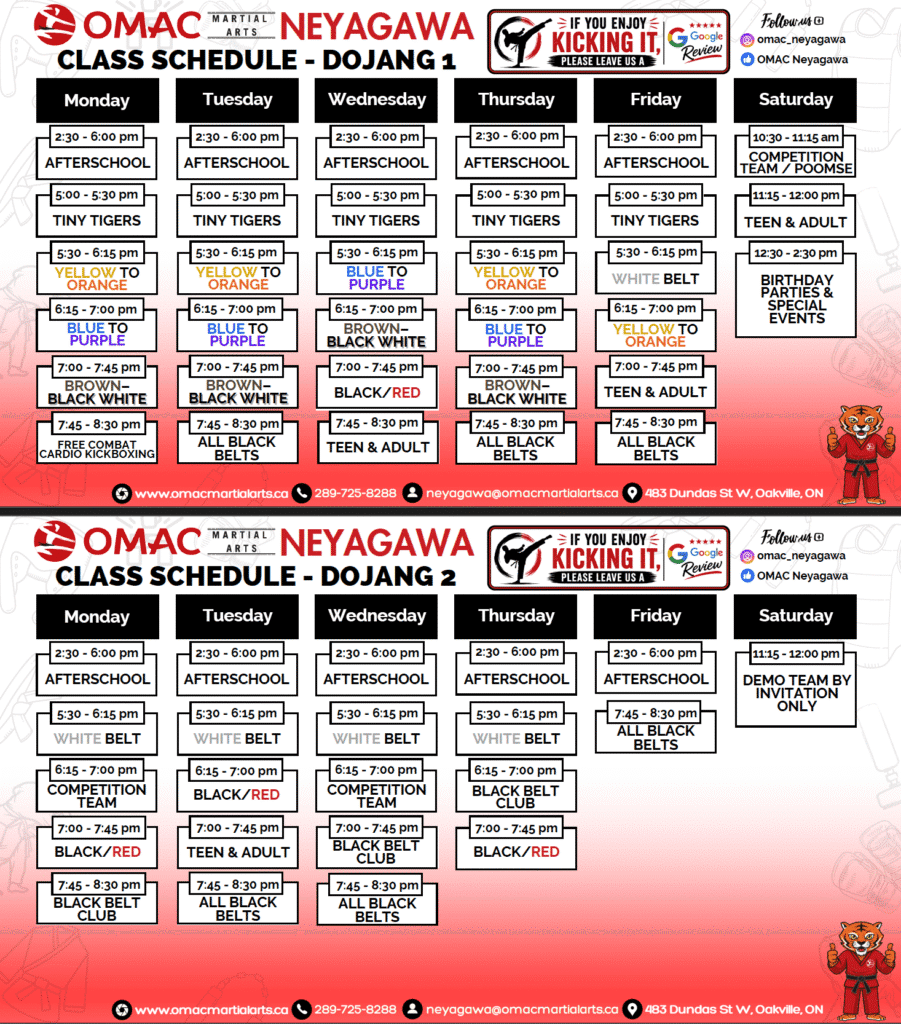 Neyagawa Schedule sept 23